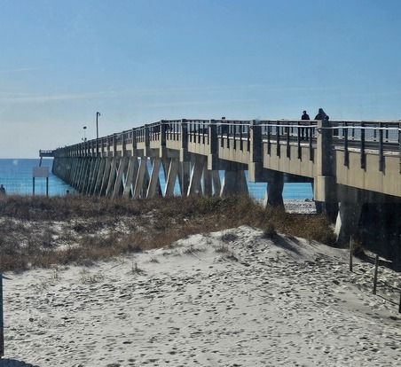 Navarre Pier Bridge in Navarre FL, Near Milton and Pensacola